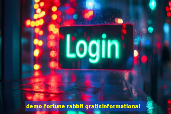 demo fortune rabbit gratisInformational